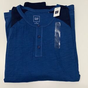 GAP LONG SLEEVE MENS SWEATER BLUE SZ XL New